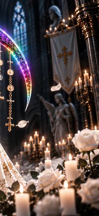 Candle altar